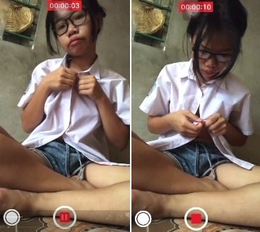 Em gái học sinh VN thích khám phá mỗi khi ở nhà một mình