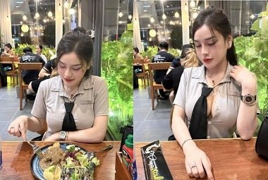 Để em đến ăn, không ngờ đây là bữa tối của em