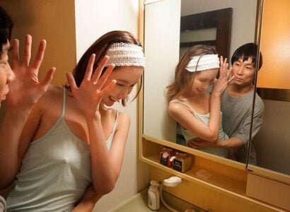 Chén em nữ đồng nghiệp mặc váy ngủ nóng bỏng khi ngủ nhờ