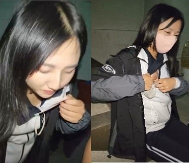 Đụ em học sinh cho làn cặc trong hành lang